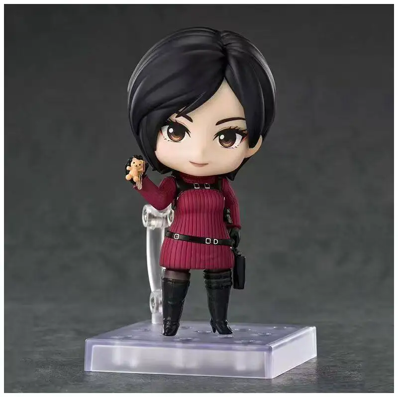 Nuevo # 2761 # 2337 Ada Wong y Leon S. Kennedy Resident Evil Set de Figuras de Anime con Rostros Intercambiables y Articulaciones Móviles, Figura de Acción para Regalo