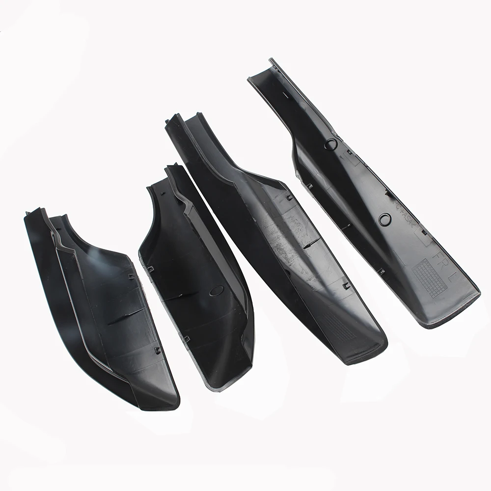 4 Uds cubierta de portaequipajes de techo de coche para Toyota RAV4 2006 2007 2008 2009 2010 2012 ABS tapa de extremo de riel de portaequipajes reemplazar cubierta protectora
