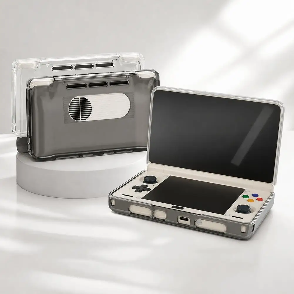 Funda protectora transparente de TPU para consola de juegos AYN Thor, accesorios de cubierta anticaída a prueba de golpes