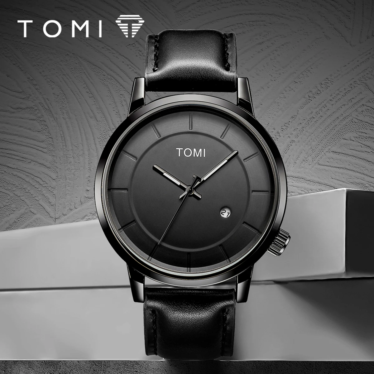 Reloj de lujo TOMI para hombre, reloj de cuarzo para hombre de negocios de marca Original a la moda