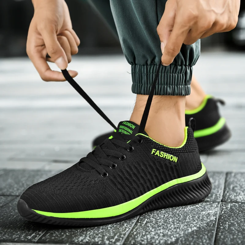 Zapatos de hombre, zapatillas de correr para hombre, Tenis ligeros, cómodas zapatillas transpirables para caminar 2024