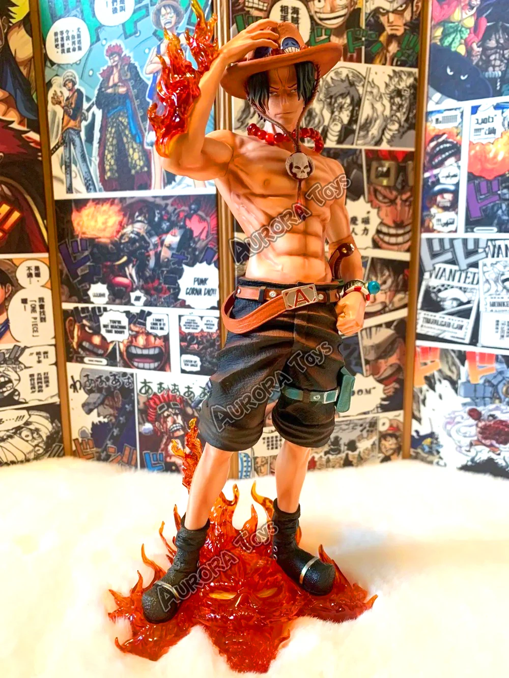 Figura de Anime de One Piece, estatua coleccionable de PVC, modelo de juguetes, regalos, 9.44in/24cm