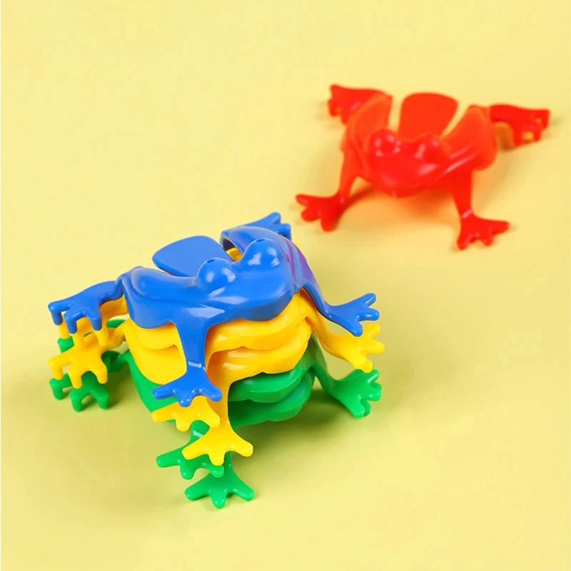 Juguete de rana saltarina de 1 a 20 piezas para niños, ranas de rebote para ansiedad, surtido de juguetes para aliviar el estrés, regalo de fiesta de cumpleaños
