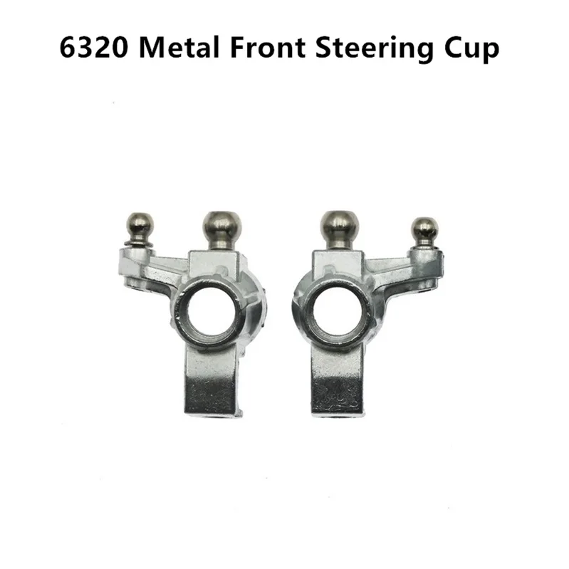 SCY 16101 16102 16103 16201 16101 Pro 16102 Pro Copa de dirección delantera de Metal y portador de buje trasero 1/16 piezas de mejora de coche RC