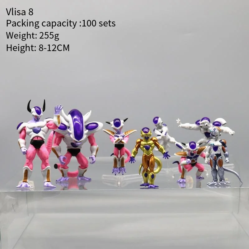 Aleatorio 1 Uds Dragon Ball Z Anime Frieza PVC colección de figuras de acción modelo niños juguetes para adultos regalos
