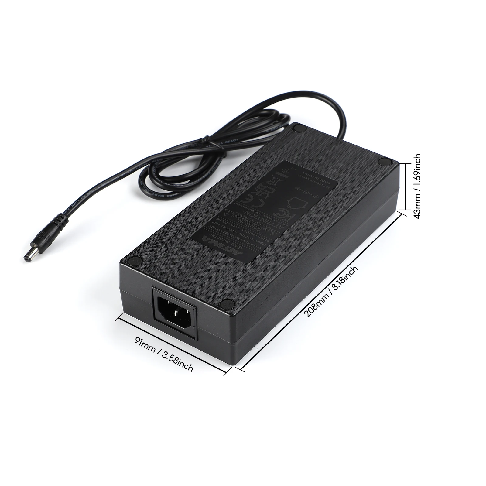 Adaptador de corriente AIYIMA 48V Gan, fuente de alimentación de 48V 10A para amplificador de sonido TPA3255 TAS5630, amplificador de audio para A07 A08