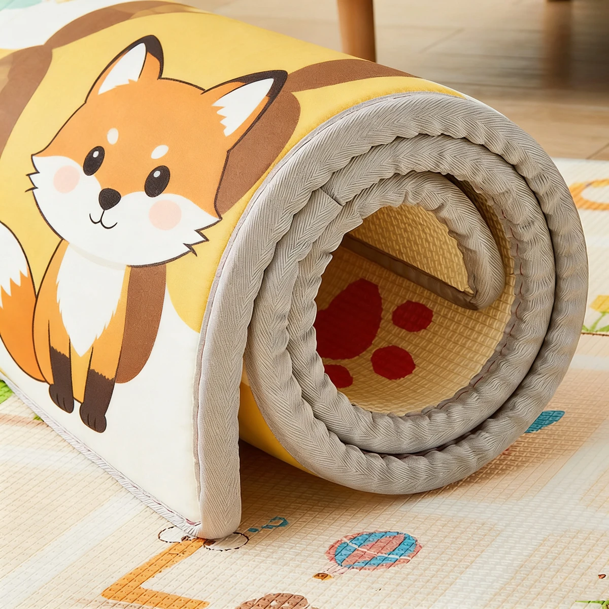 Alfombra de juego de 200x180/180x120/180x150cm para niños, alfombra de seguridad gruesa, alfombra de juego para gatear, alfombra plegable, alfombra de juego