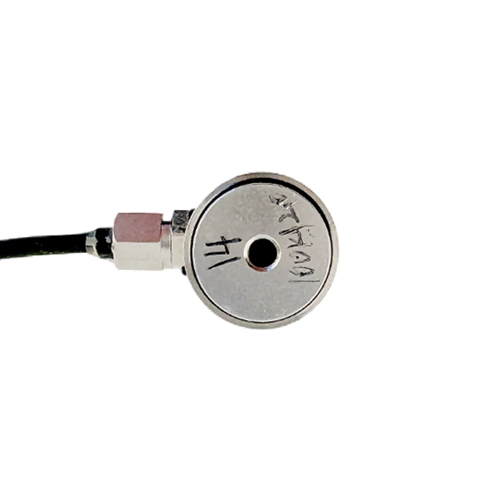 Mini Celda de Carga 0-50kg de Acero Inoxidable Tipo Columna, Sensor de Fuerza 2.0mV/V de Alta Precisión con Respuesta de 10kHz, Sensor de Presión Industrial
