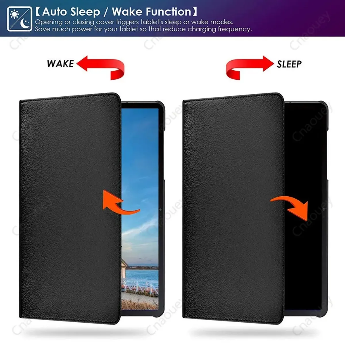 Funda Giratoria para Xiaomi Pad 5 6 11" Pad 7 11.2" Redmi Pad SE 11" Pad 2 2025, Funda Protectora de Cuero PU con Soporte y Función de Activación/Suspensión Automática