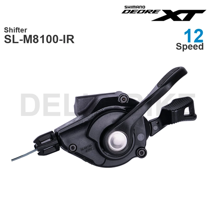 SHIMANO-palanca de cambios DEORE XT SL-M8100-R, 12 velocidades, SL-M8100-IR, piezas originales para bicicleta de montaña