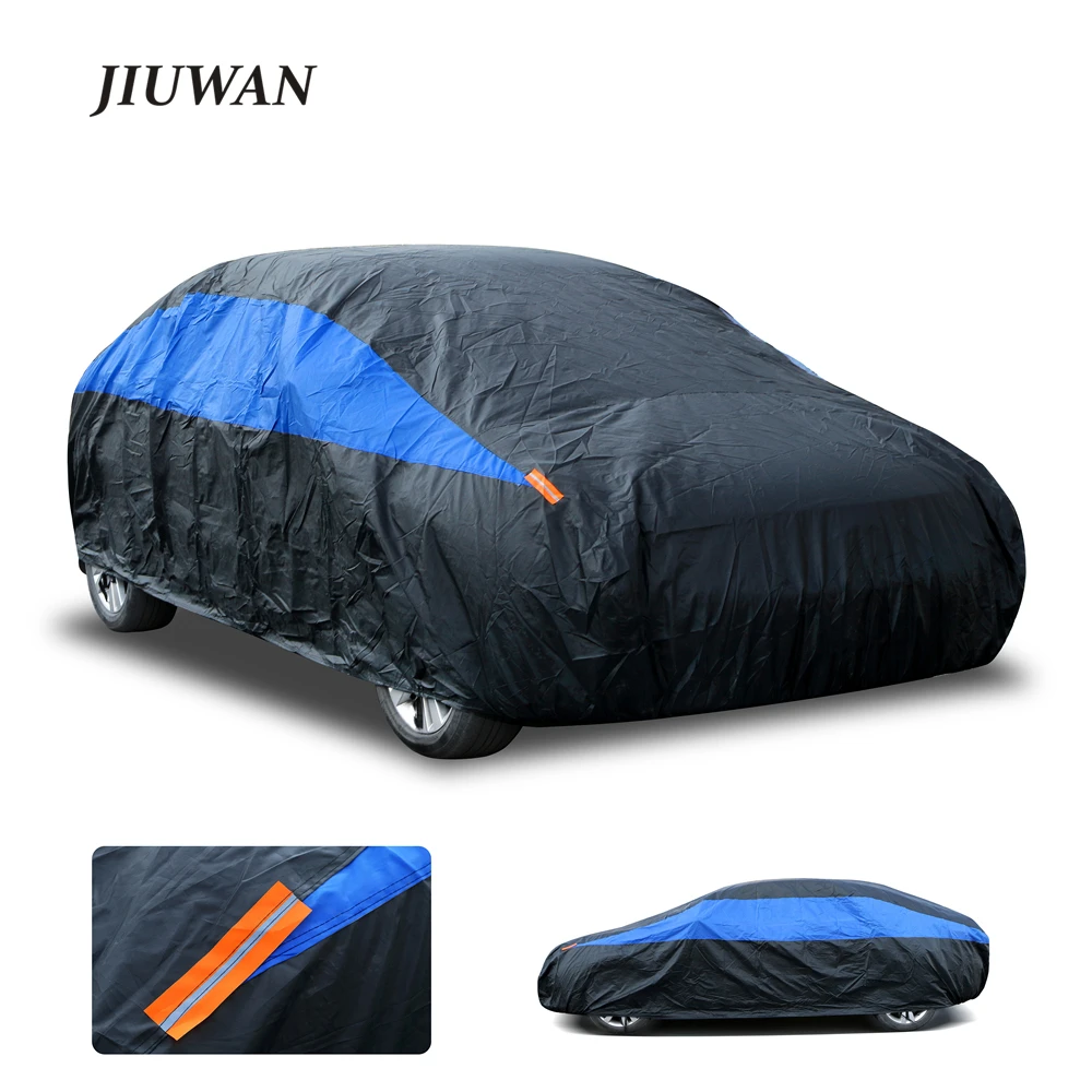 Cubierta Universal para coche, impermeable, a prueba de polvo, protección UV, exterior, para Audi, BMW, Benz, Toyota, Tesla, Honda, Ford, KIA, VW