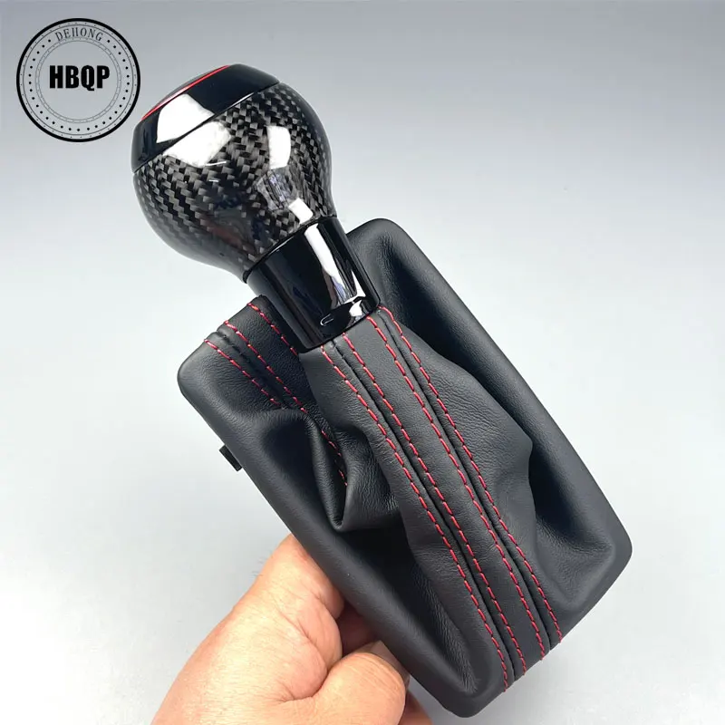 Perilla de palanca de cambios automática, cabezal de manija de palanca de cambios para Audi A3 S3 RS3 Q3 S6 RS6 A4 A5 A7 A6 Q5 Q2