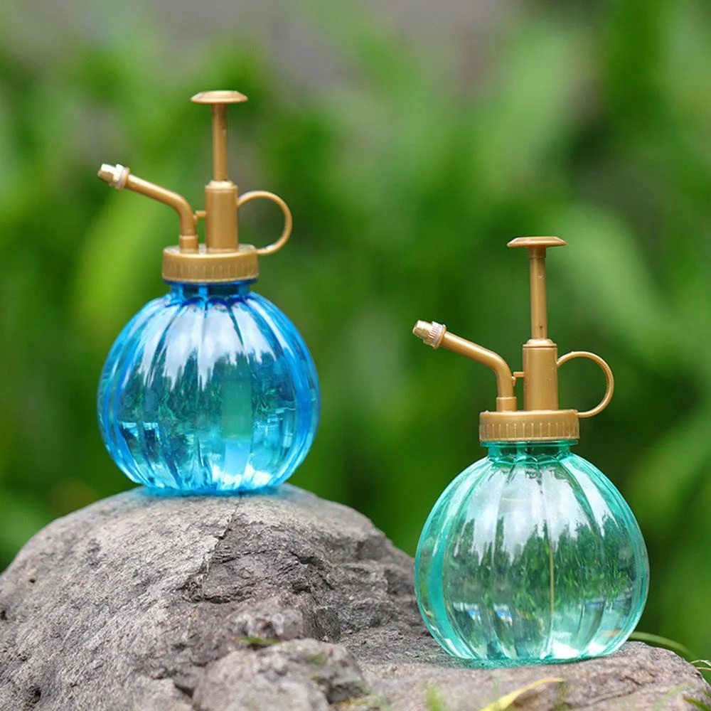 Regadera para plantas y flores, botella pulverizadora para plantar suculentas, hervidor para jardín, suministros de herramientas pequeñas para jardín, 350ML, 1 ud.