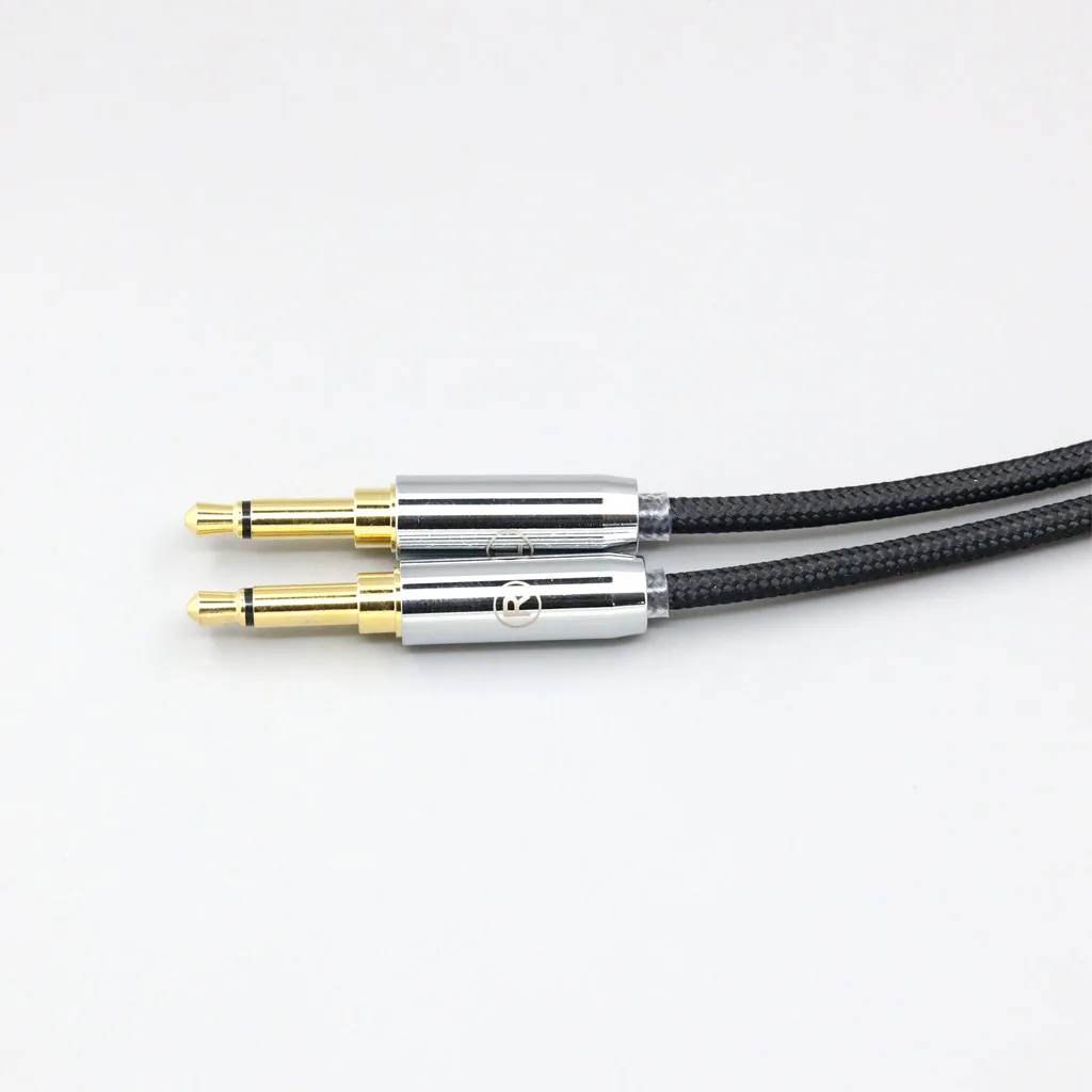 Cable de nailon 99% plateado con paladio, grafeno y oro para Denon AH-D7200 AH-D5200 AH-D9200 AH-D600 AH-D7100 LN008293
