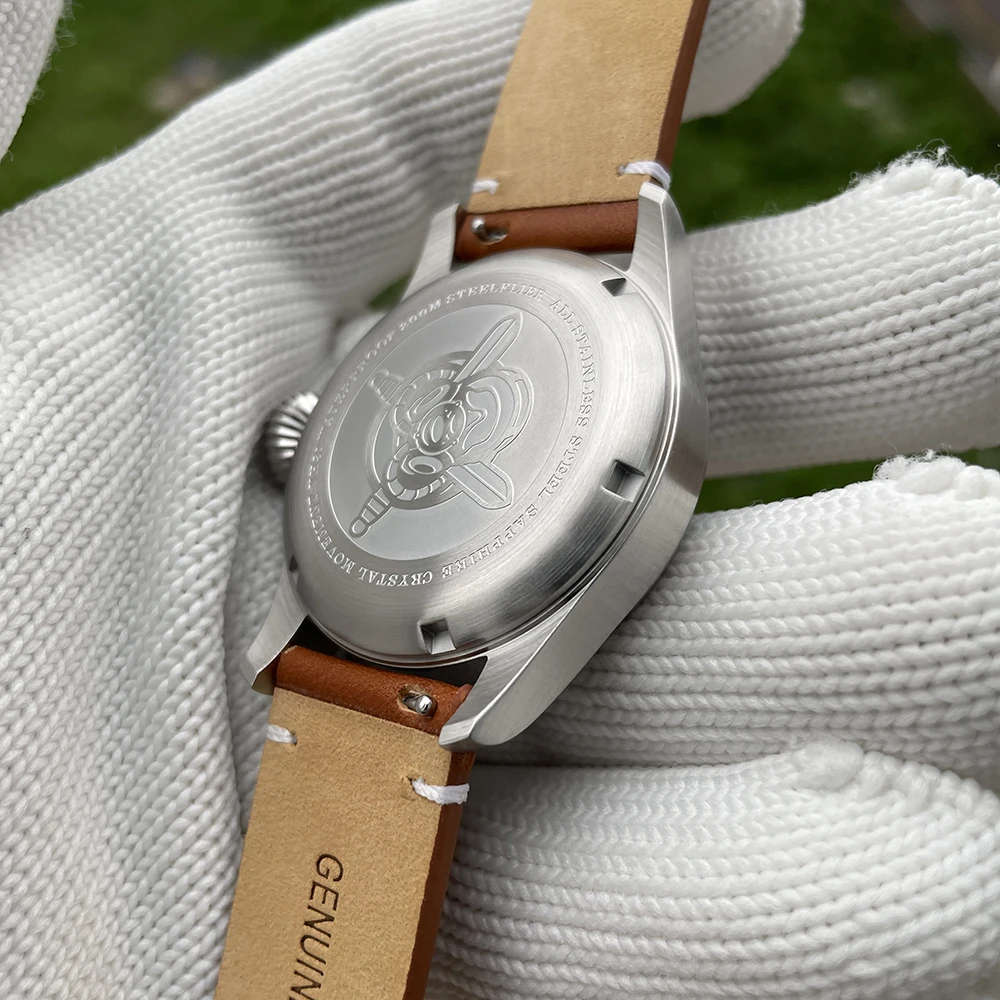 STEELFLIER oficial SF740V nuevo reloj de pulsera de cuarzo Super C3 luminoso 200M impermeable VH31 movimiento silencioso hombre reloj de negocios de moda