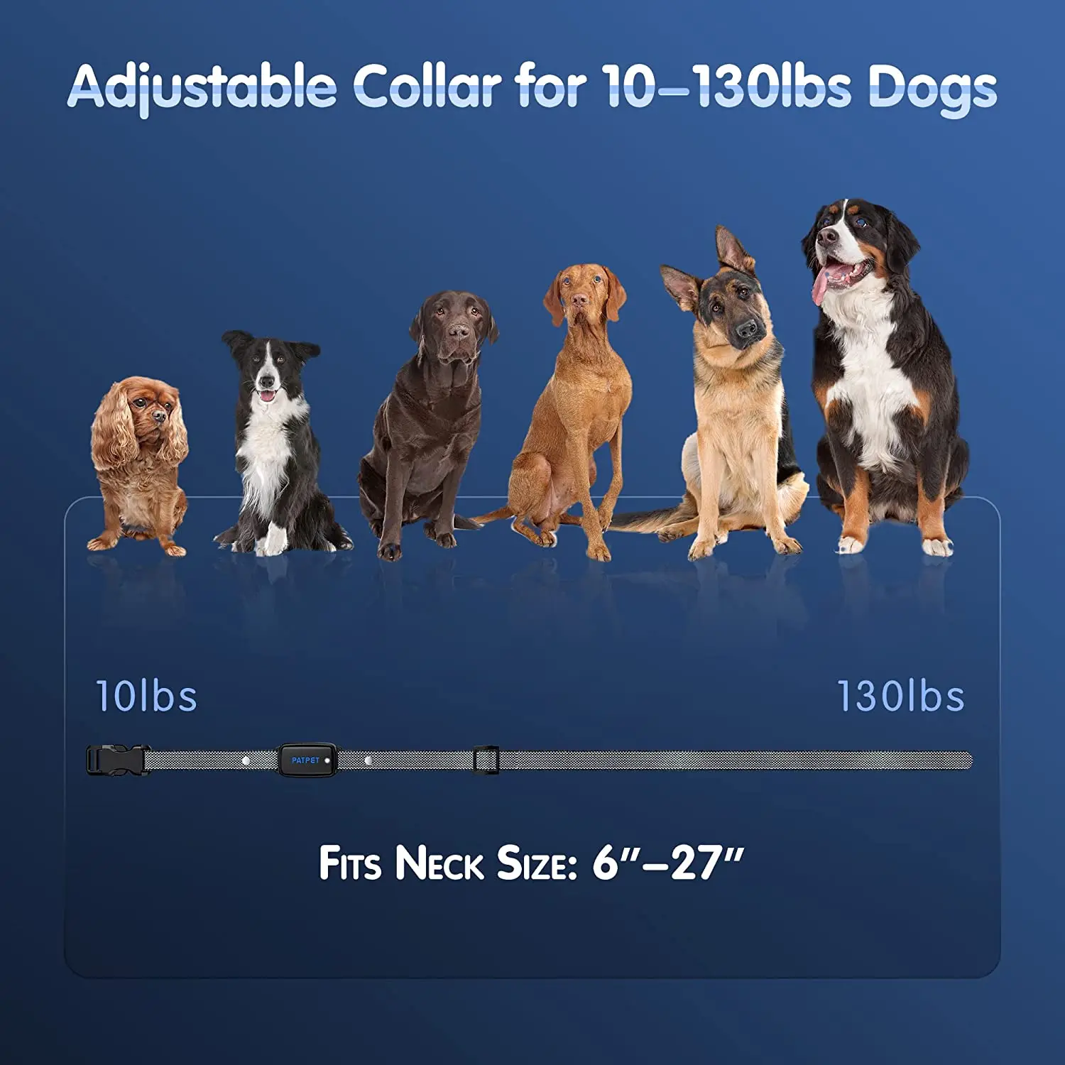 Collar electrónico para adiestramiento de perros, recargable, LCD, descarga remota, mascota, cachorro, entrenador impermeable