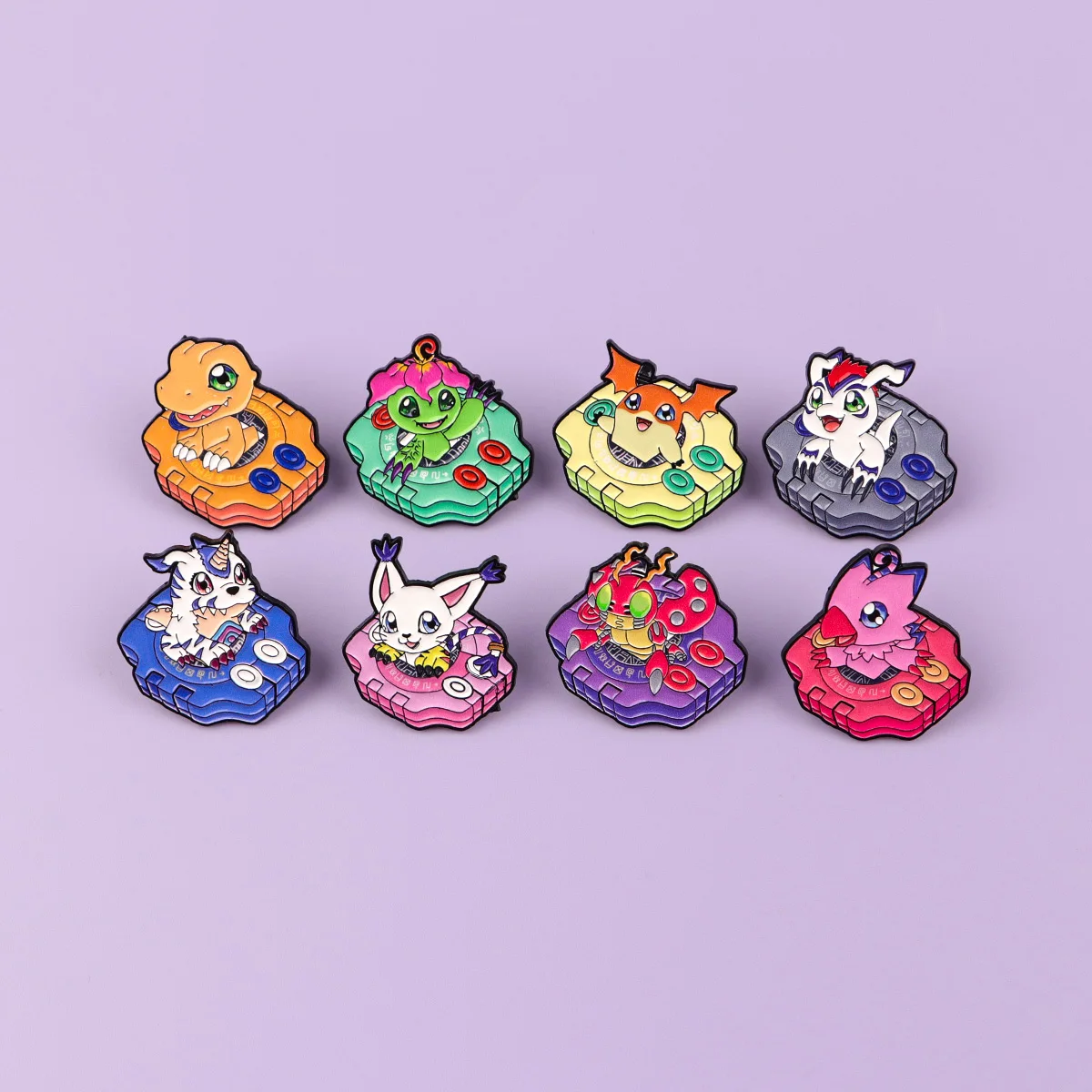 Set de 17 pines de esmalte de anime variados, insignias bonitas de dibujos animados de juegos de aventura para solapa, bolsos, ropa, mochilas, joyería, regalos para amigos