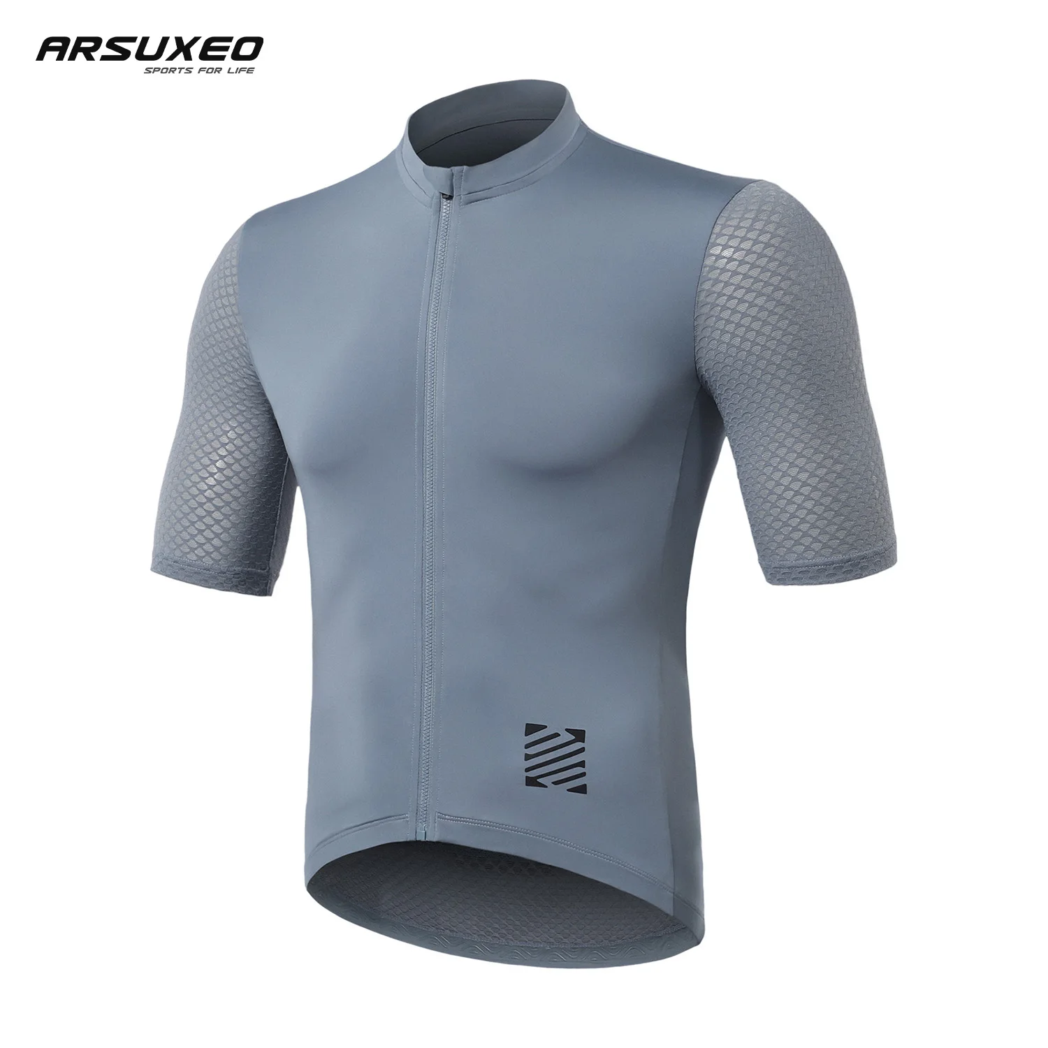 ARSUXEO-Camiseta de Ciclismo para hombre, ropa de manga corta para equipo profesional, transpirable, de secado rápido, para montar en bicicleta de montaña y carretera, verano