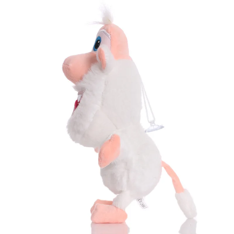 Peluches de cerdo blanco ruso de 15/30cm, cerdo blanco cooperado Booba Buba, juguetes de peluche, muñecos de animales de dibujos animados, juguetes de peluche, regalo