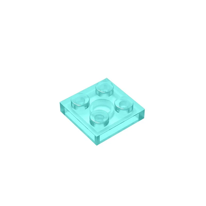 Placa Gobricks GDS-509 2x2 compatible con lego 3022 piezas de bloques de construcción DIY para niños placa de partículas DIY