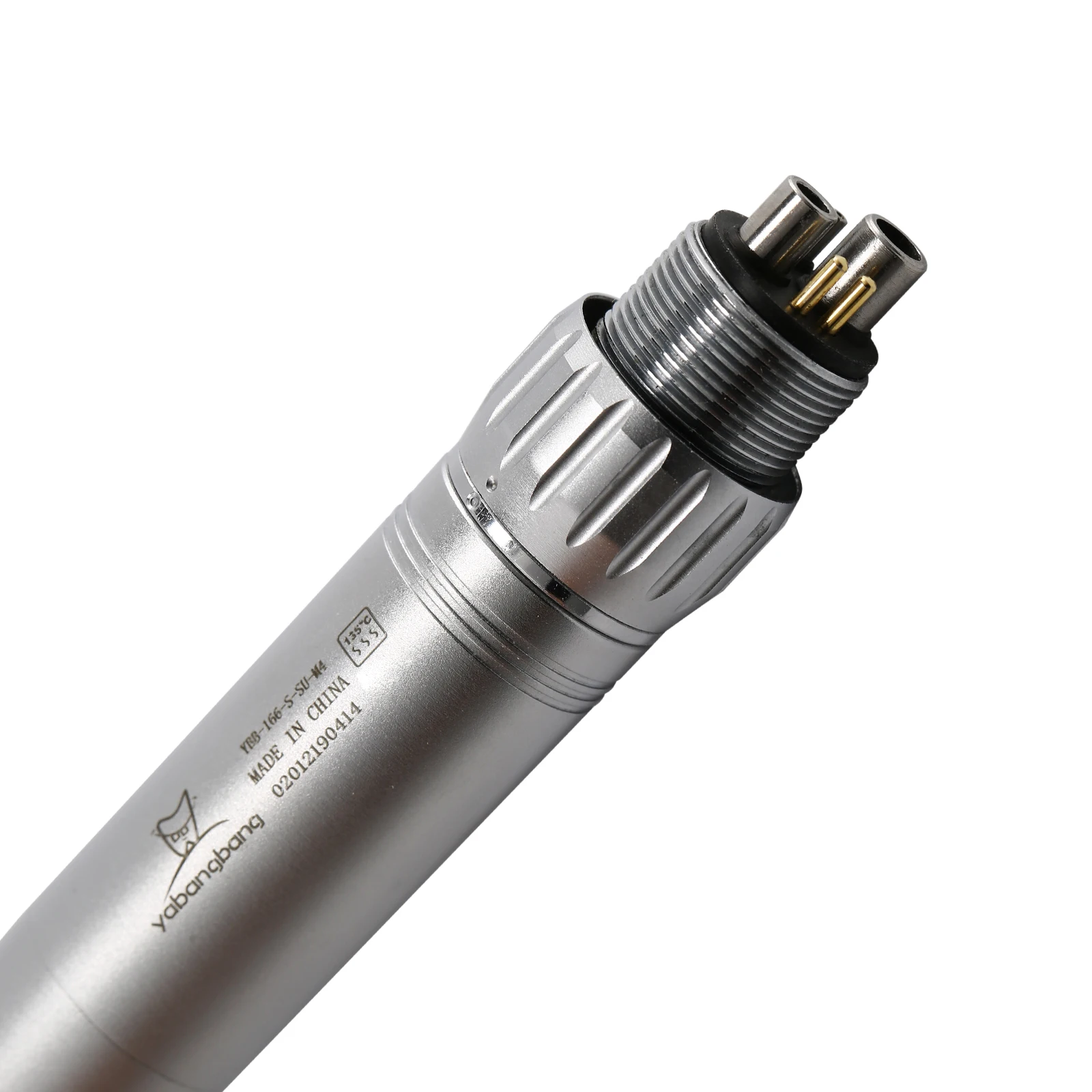 Turbina de fibra óptica LED para odontología, pieza de mano con botón pulsador y acoplador rápido de 6 orificios, ajuste giratorio de 360 °, estilo KaVo