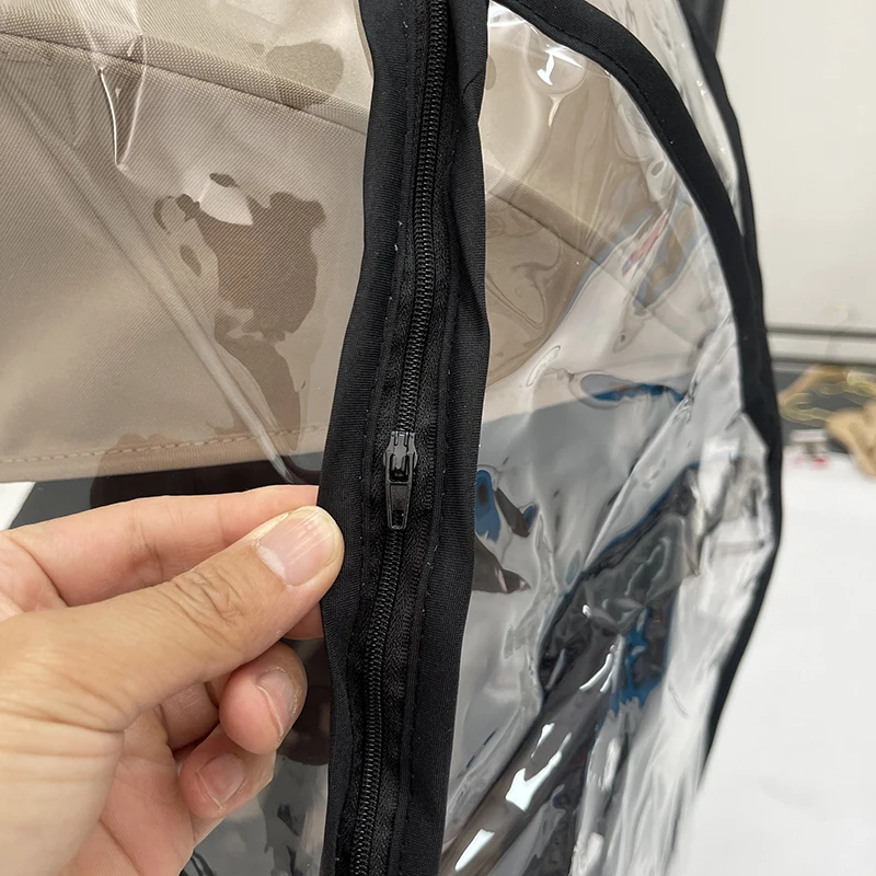 Cubierta de lluvia para cochecito, chubasquero Universal EVA, compatible con Yoyo Cybex YOYA Plus, protector contra el polvo y el viento, accesorios para cochecitos