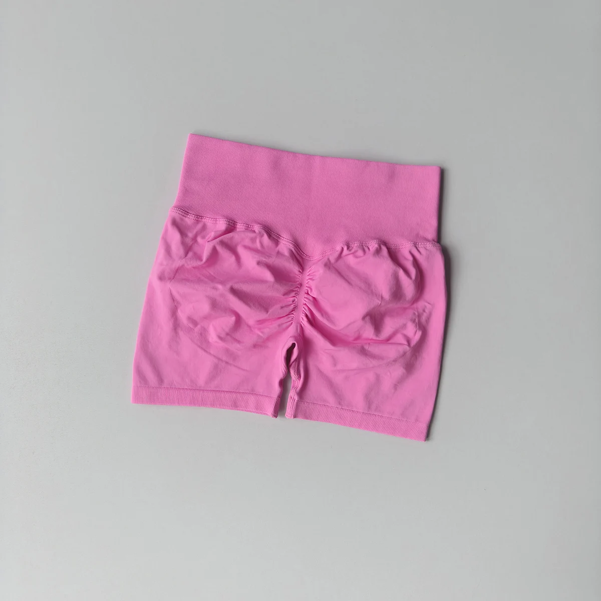 Pantalones cortos de Yoga de cintura alta para mujer, pantalones cortos transpirables para Fitness, levantamiento de glúteos, deportes, correr, ciclismo, entrenamiento de realce, pantalones cortos de gimnasio