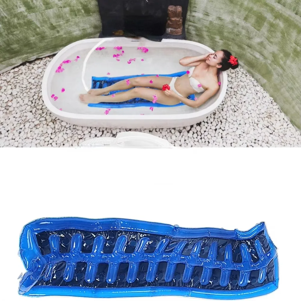 Profesión bañera de burbujas de aire esterilización con ozono cuerpo Spa esteras de masaje accesorios masaje portátil salud accesorio para el cuidado del cuerpo