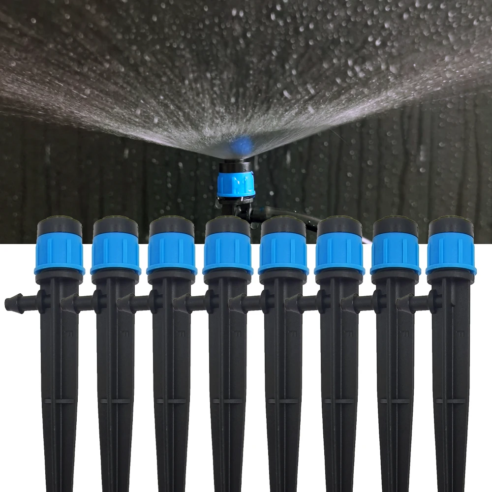30 piezas ajustables 360 °   Boquillas de aspersor para riego de jardines y invernaderos - Conectores y accesorios de manguera de 4/7 mm