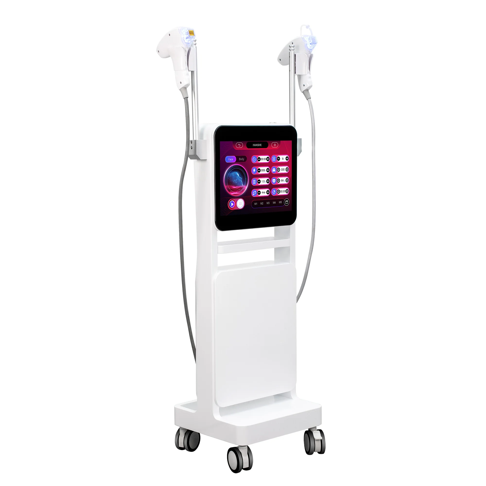Cartuchos de microagujas RF fraccionadas de oro Morpheus 8 para rostro y cuerpo, 64 pines, para máquina de radiofrecuencia Inmode Morpheus8
