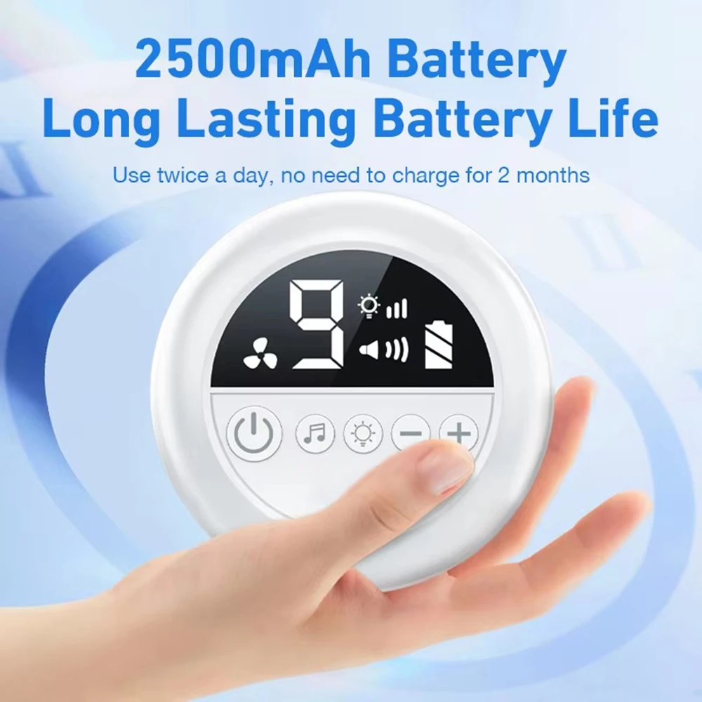 Nuevo aspirador nasal eléctrico para bebés y niños pequeños, recargable, con 9 niveles de succión, fácil de limpiar.