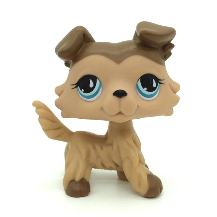 LPS CAT Rare Pet Shop Toys Stands Figuras de Colección Antiguas de Animales Adorables: Gato de Pelo Corto, Gatito, Cachorro Husky, Perro, Zorro