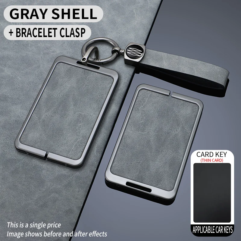Para Volvo EX30 EM90 2025 Polestar 1 2 3 4 funda para llave de tarjeta NFC inteligente decoración remota cubierta Shell llavero accesorios Fob