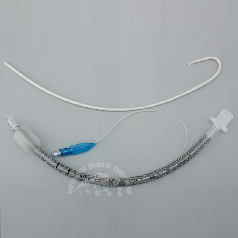 Tubo endotraqueal reforzado con estilete de intubación endotraqueal de 2,5-10 mm con manguito de presión