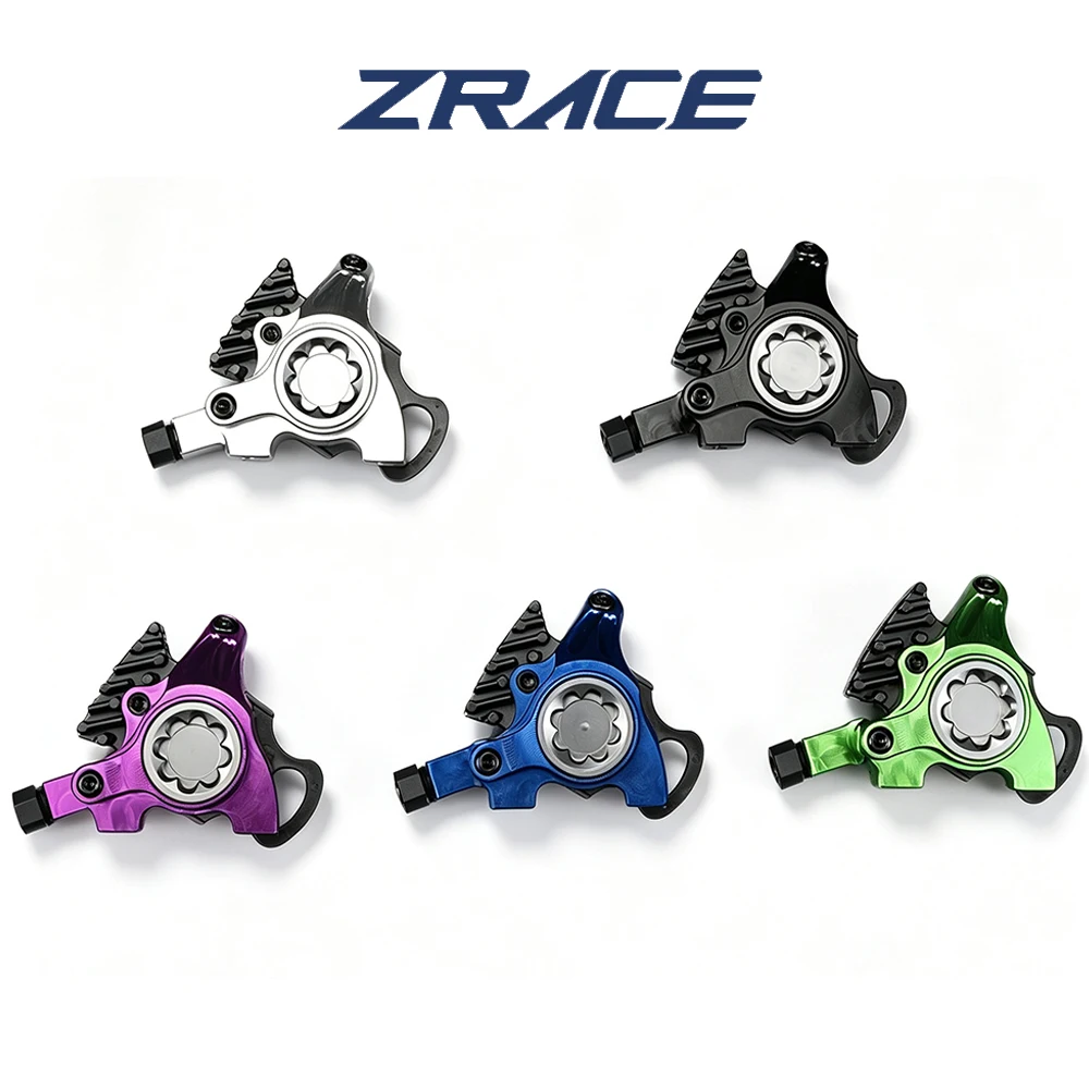 Pinza de montaje plano ZRACE XG, pinza de freno hidráulico de carretera, pastillas ICE-TECH, pinza de carrera BMX, ligera CNC completa
