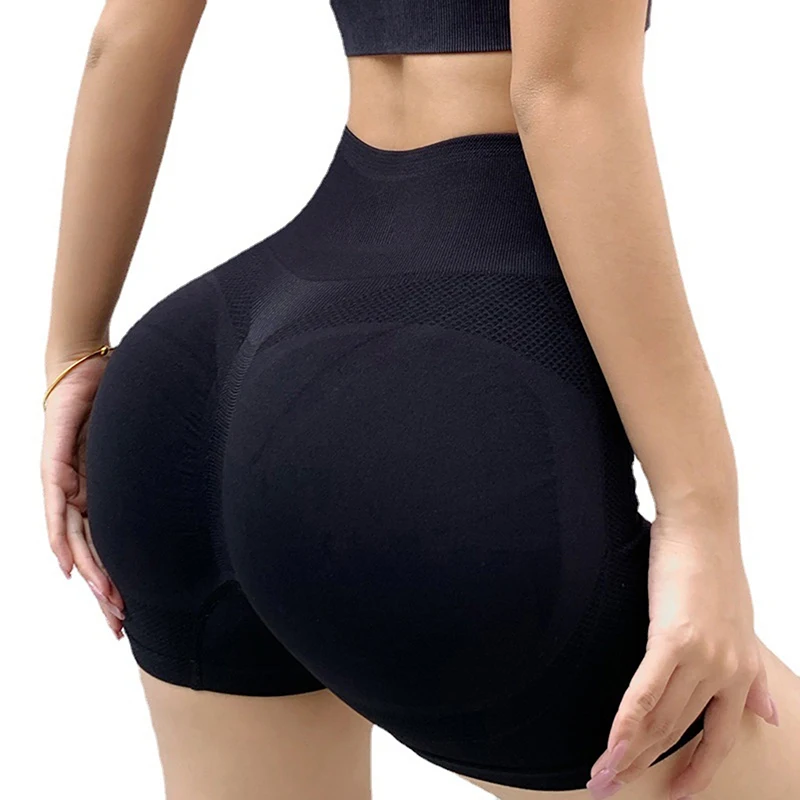 Shorts Deportivos para Mujer, Nuevos Shorts de Ciclismo, Jogging y Fitness, Cintura Alta, Push Up, Leggings para Gimnasio, Ropa de Yoga para Mujer