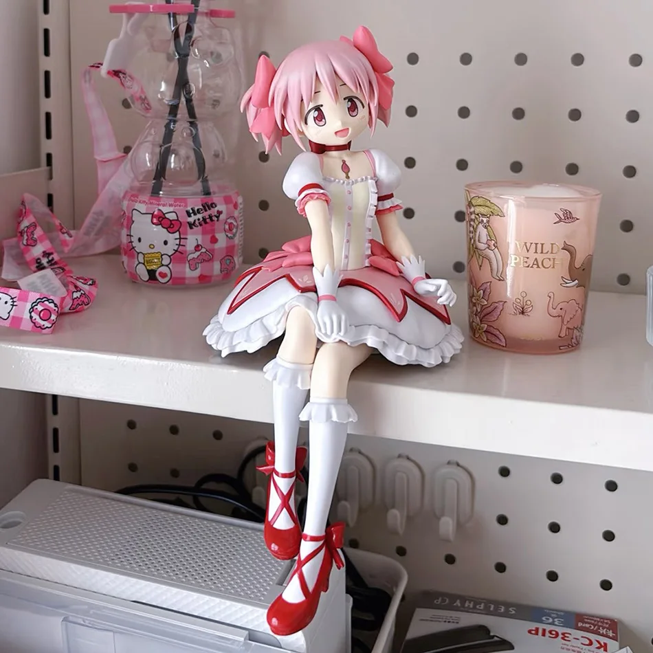En Stock, Figuras Originales de Bandai de Puella Magi Madoka Magica, Kaname Madoka, Miki Sayaka, Rebellious Stories, Modelo de Personajes de Anime, Regalo