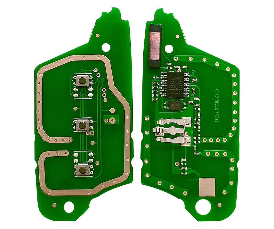 XNRKEY-llave remota abatible FCC TWB1G767, 433MHz, PCF7961M 4A, Chip para Lada Granta Kalina Priora Vesta X-RAY XRAY 2015-2019