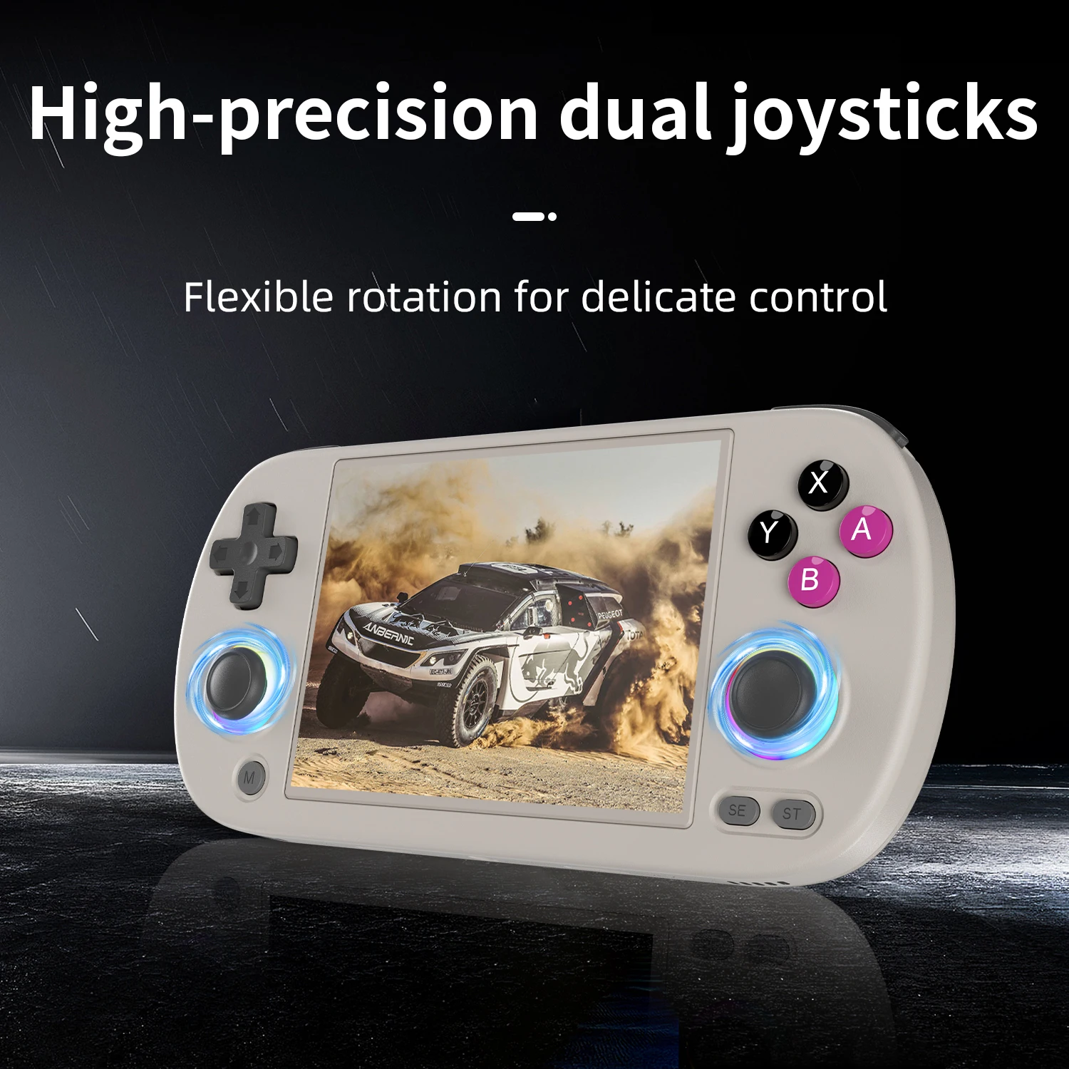Consola de Juegos Retro Anbernic RG40XX H de 64 Bits con Linux, Pantalla IPS de 4.0'', Compatible con WiFi 5G, Bluetooth y Salida HD RG40XXH