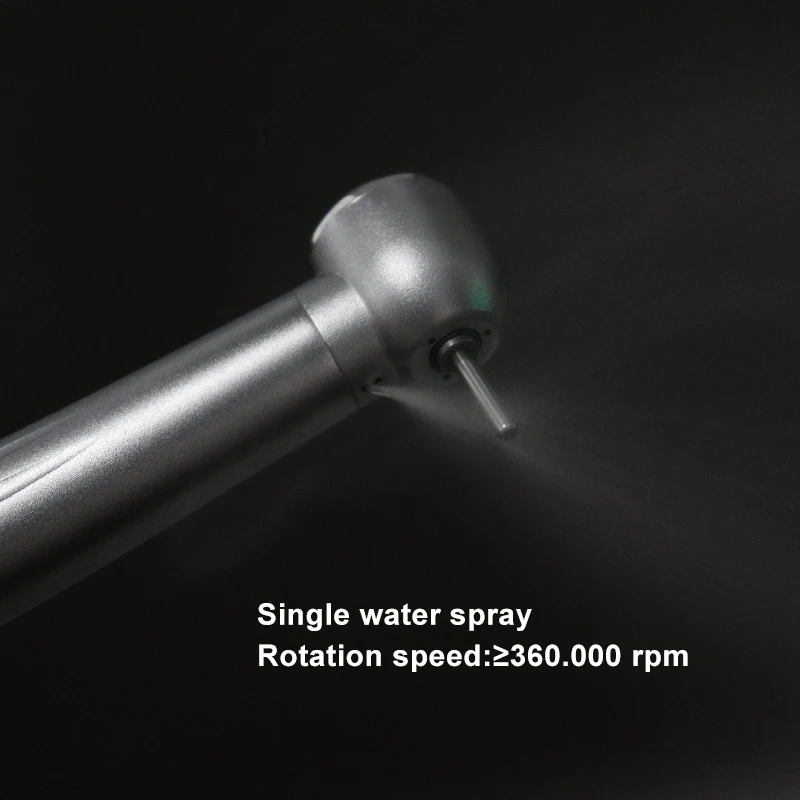 Turbina Dental de Alta Velocidad, 360,000 rpm, Autoclavable, Rodamientos de Cerámica, Spray Único, Equipo de Laboratorio Dental para Dentistas
