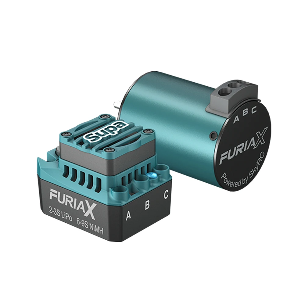 SKYRC Motor sin escobillas ESC Combo FuriaX Supa 3650 Motor 60A ESC 2-3S LiPo eje de 3.175mm para 1/10 Touring Buggy camión de recorrido corto