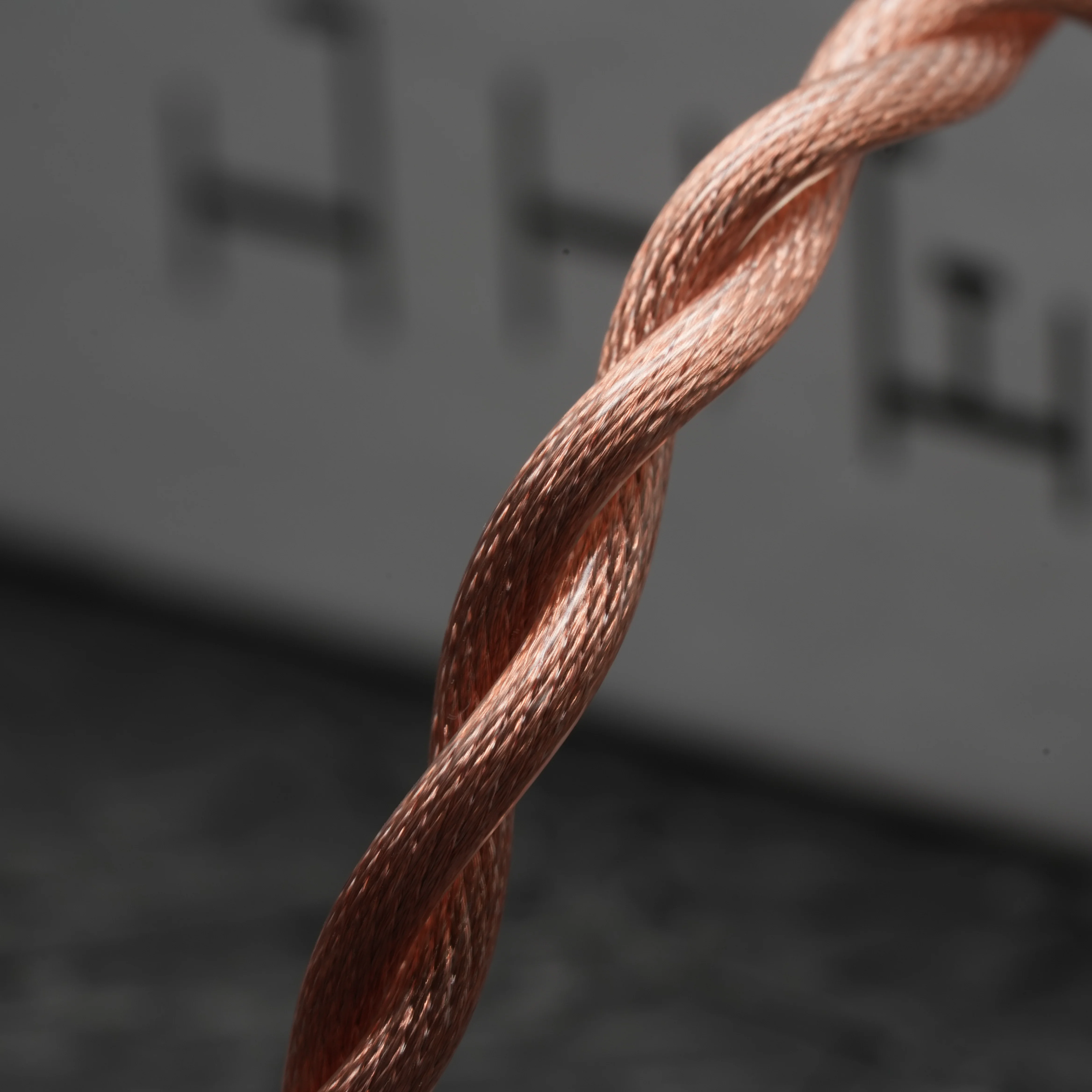 XINHS 2 núcleos marrón cobre plata mezclado Coaxial HIFI auriculares Cable de actualización 0,78mm MMCX para TINHIFI T3 Plus IEM
