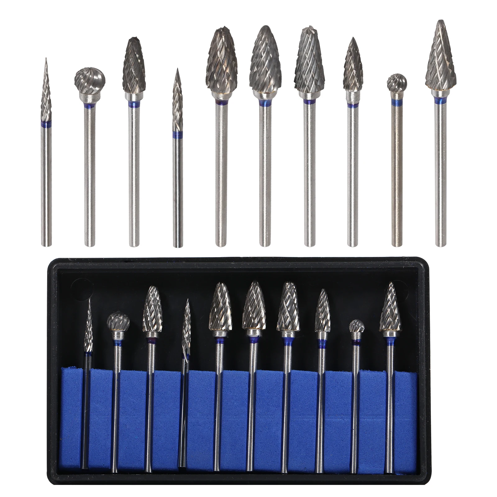 Taladro Dental HP de acero de carburo de tungsteno, herramienta de pulido dental de 2,35mm, fresa, ajuste Dental, pieza de mano recta de baja velocidad