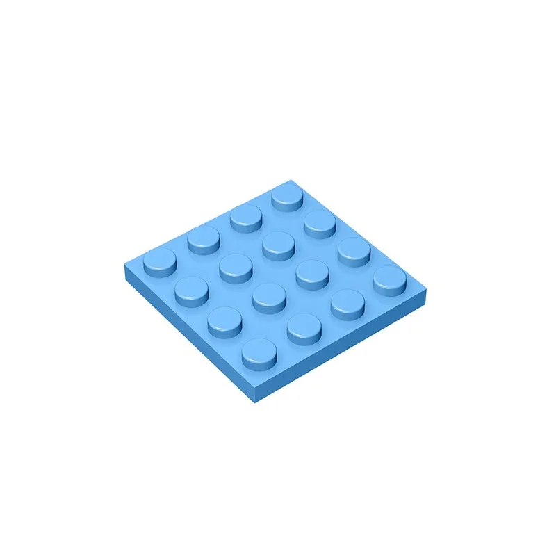 Gobricks GDS-519 Bloque de construcción compatible con lego 3031 PLACA 4X4 - Placas 4x4 Parículas educativas Piezas Moc
