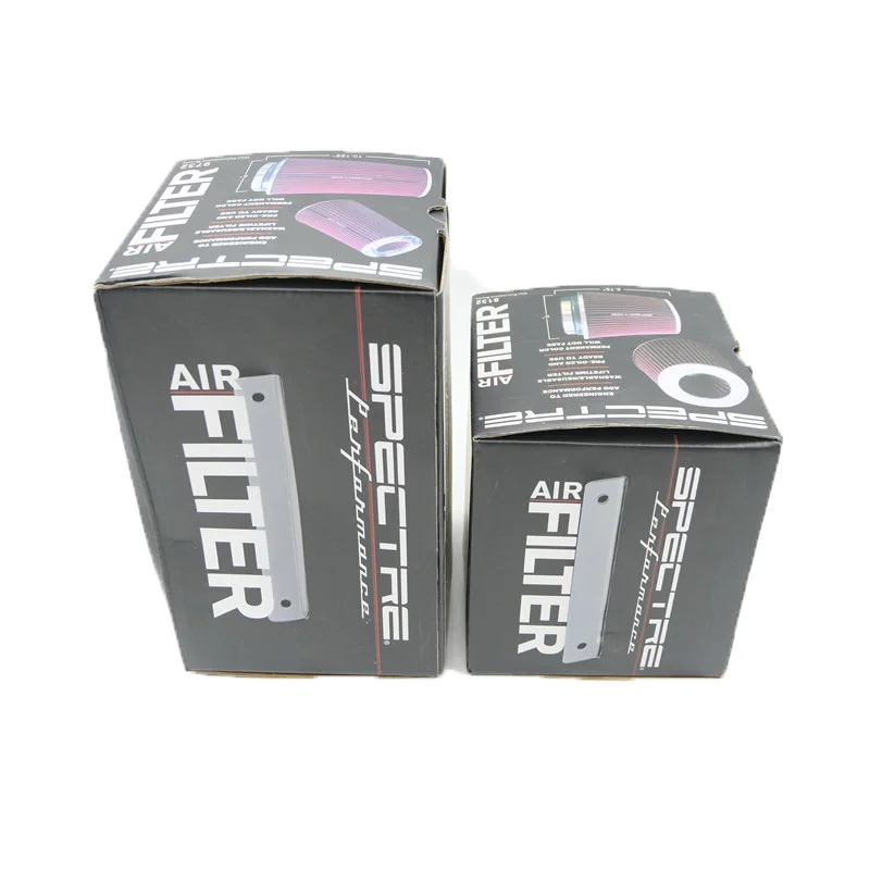Filtro de aire para coche, filtro de entrada de alto flujo, filtro de entrada, cono de malla de potencia deportiva, Kit de inducción de aire frío, piezas universales para coche de 76/89/101MM