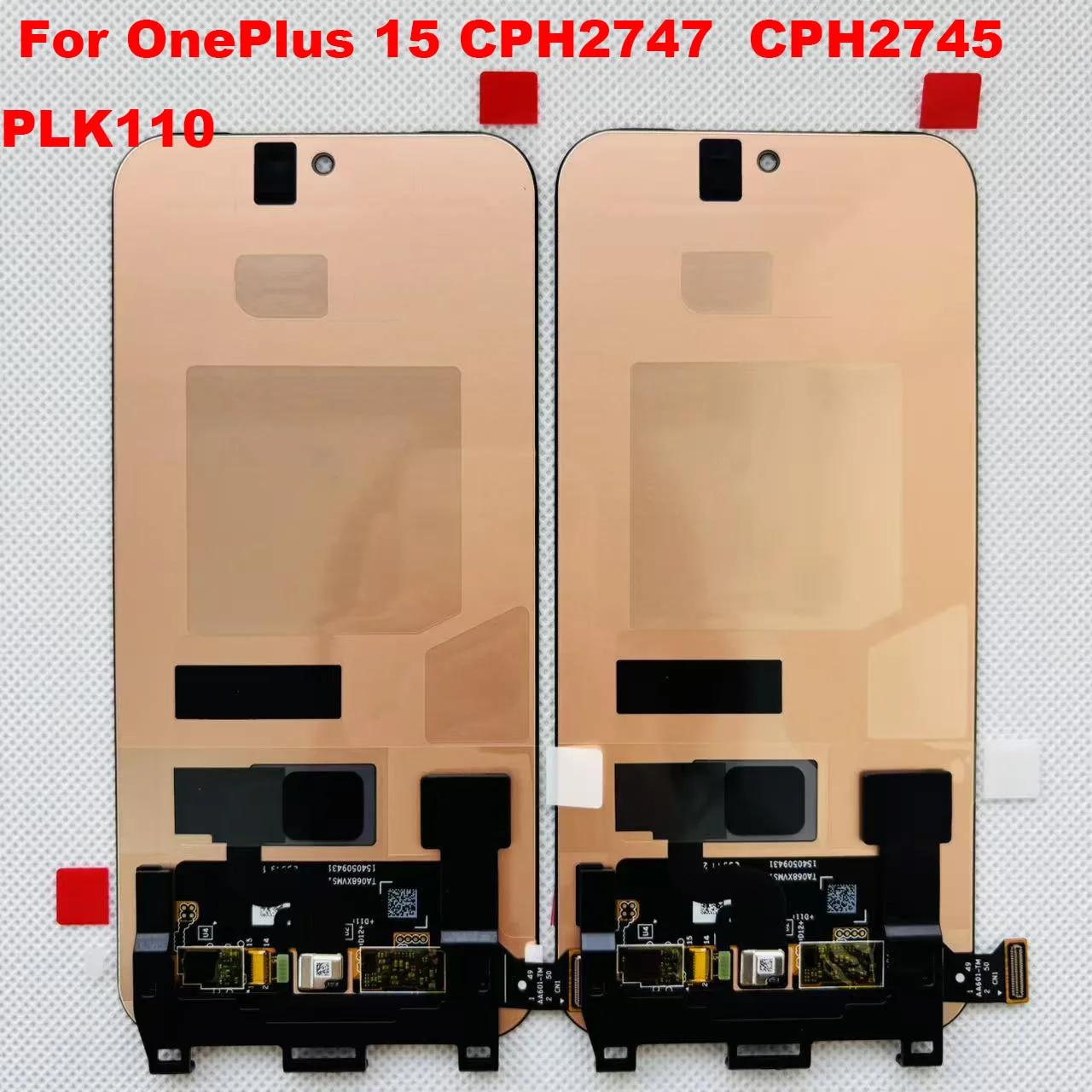 Pantalla Original AMOLED de 6,82 pulgadas para OnePlus 12/ 12R /Ace 3 Pro LCD para Oneplus 13/15/13R/ 13T 13S para OnePlus Ace 5 Pro 1 + 15
