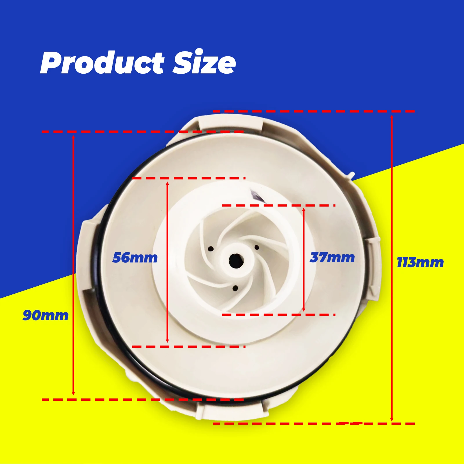 YXW50-2E(L)/YXW50-2E nuevas piezas originales de lavavajillas impulsor de Motor de bomba de circulación para Midea Candy Hansa Gorenje Bomann