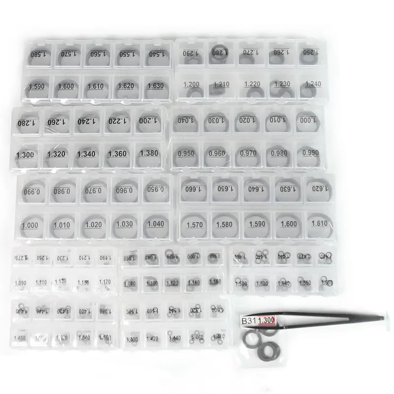 Arandelas de ajuste de reparación de inyector Common Rail, piezas para bo-sch para Den-so,B11,B12,B13,B14,B16,B22,B25,B26,B27.B31,B48, nuevo, 555