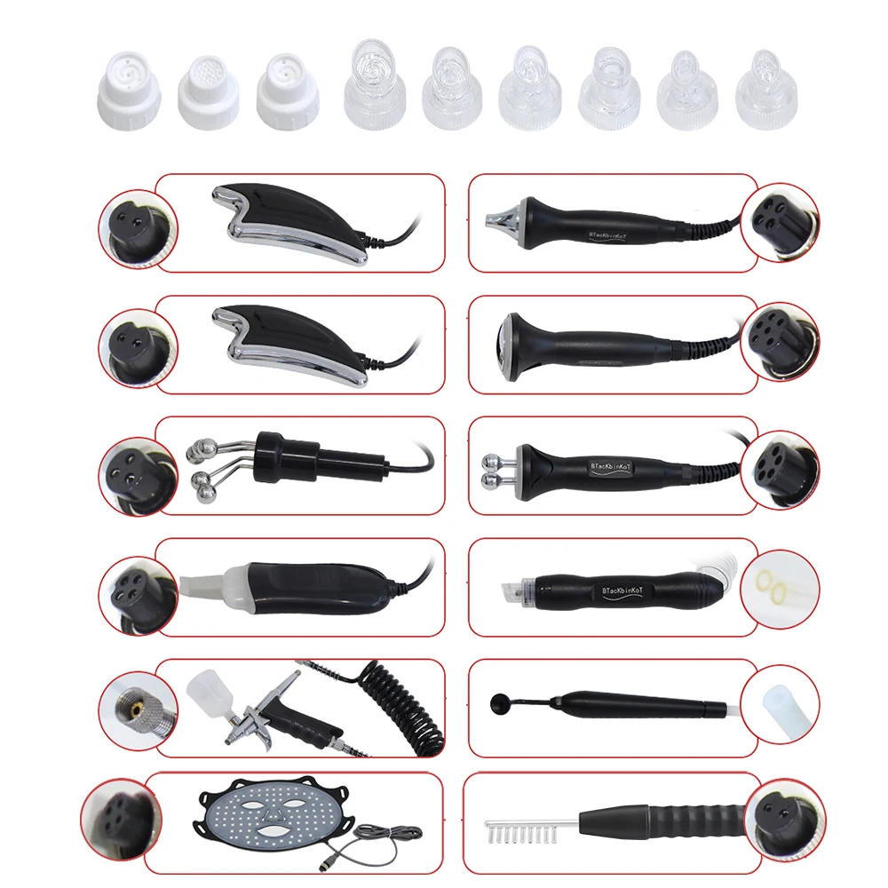 AOKO Máquina Multifuncional 12 en 1 para Limpieza Profunda, Eliminación de Puntos Negros, Cuidado Facial con Agua, Oxígeno e Hidrógeno para Uso en SPA en Casa