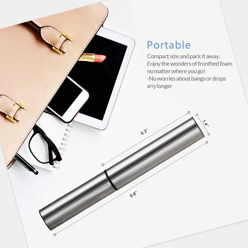 Espumador de leche eléctrico portátil, Mini máquina de espuma recargable por USB, Espumador de mano, mezclador de bebidas de alta velocidad, licuadora de café, batidor de huevos